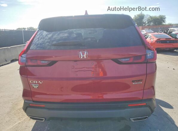 7FARS6H93SE056420 2025 HONDA CR-V Red Rear view