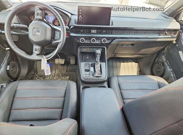 7FARS6H93TE026321 2026 HONDA CR-V Blue Dashboard view