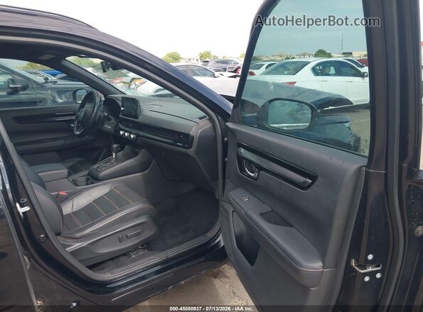 7FARS6H94PE012434 2023 HONDA CR-V Black Front interior view
