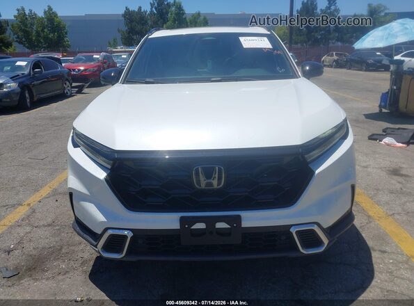 7FARS6H94SE026732 2025 HONDA CR-V White Widok wnętrza z tyłu