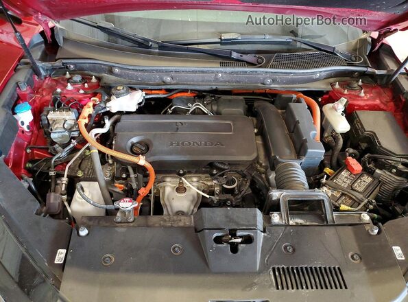 7FARS6H95PE001863 2023 HONDA CR-V Red Engine compartment view