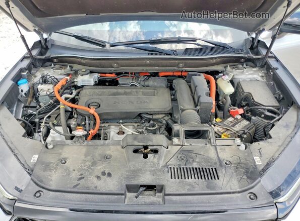 7FARS6H95PE038623 2023 HONDA CR-V Silver ძრავის განყოფილების ხედი