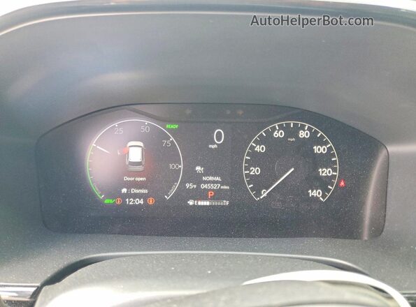 7FARS6H95PE038623 2023 HONDA CR-V Silver ხელსაწყოთა პანელის ხედი