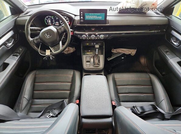 7FARS6H95RE026135 2024 HONDA CR-V White Dashboard view