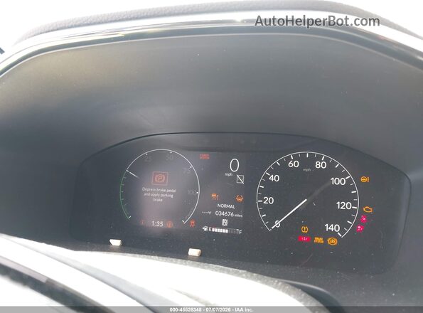 7FARS6H96PE004559 2023 HONDA CR-V Белый Вид задних сидений