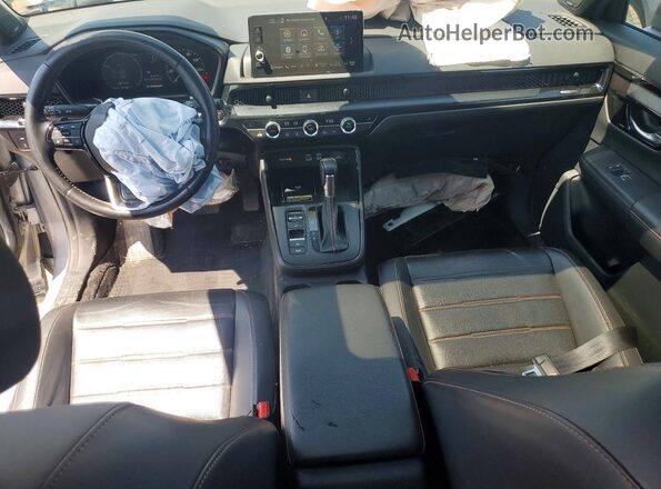 7FARS6H96PE006506 2023 HONDA CR-V Silver Առջևի վահանակի տեսք