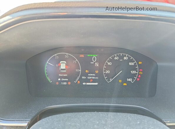 7FARS6H96PE006988 2023 HONDA CR-V White Սարքավորումների վահանակի տեսք