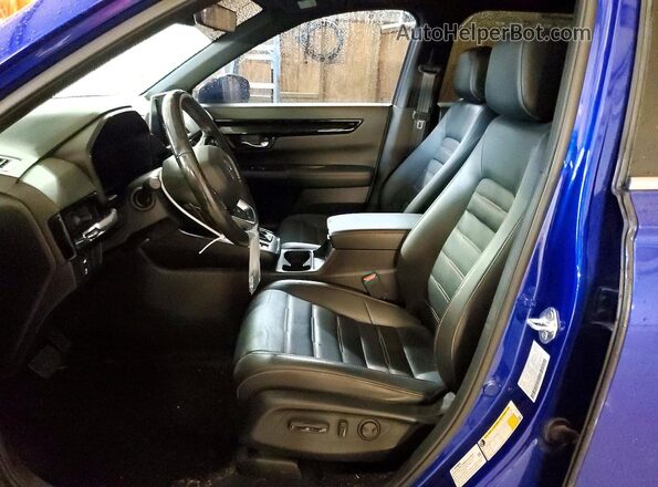 7FARS6H96RE038164 2024 HONDA CR-V Blue წინა სალონის ხედი