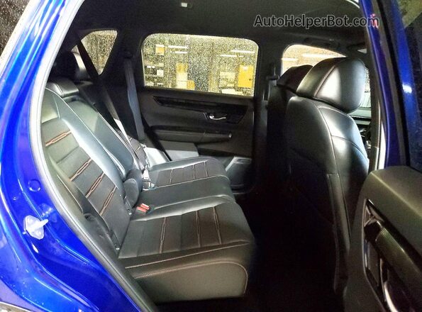 7FARS6H96RE038164 2024 HONDA CR-V Blue უკანა სალონის ხედი