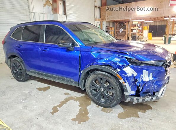 7FARS6H96RE038164 2024 HONDA CR-V Blue წინა მარჯვენა