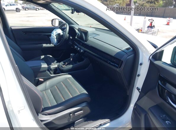 7FARS6H97PE016574 2023 HONDA CR-V White Widok wnętrza z przodu