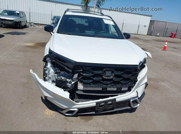 7FARS6H97PE016574 2023 HONDA CR-V White Widok zestawu wskaźników