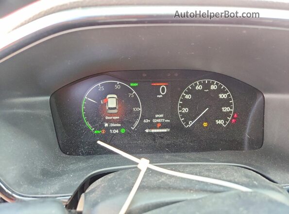 7FARS6H97RE036620 2024 HONDA CR-V Red Սարքավորումների վահանակի տեսք