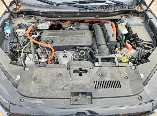 7FARS6H97RE063848 2024 HONDA CR-V Gray Вид задньої частини салону