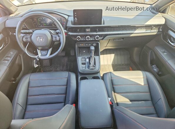 7FARS6H97TE075991 2026 HONDA CR-V Blue Widok deski rozdzielczej