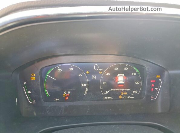 7FARS6H97TE078972 2026 HONDA CR-V Серебряный Вид щитка приборов