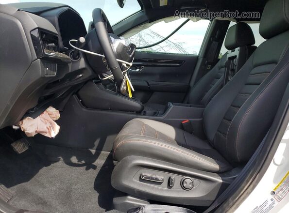 7FARS6H97TE120606 2026 HONDA CR-V White Widok wnętrza z przodu