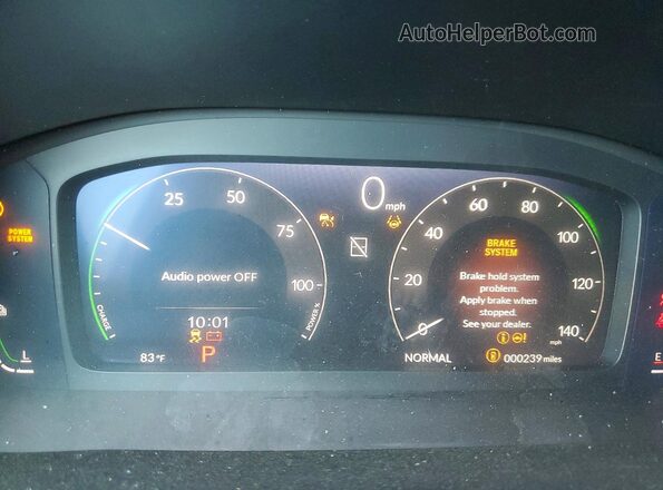 7FARS6H97TE120606 2026 HONDA CR-V White Widok zestawu wskaźników