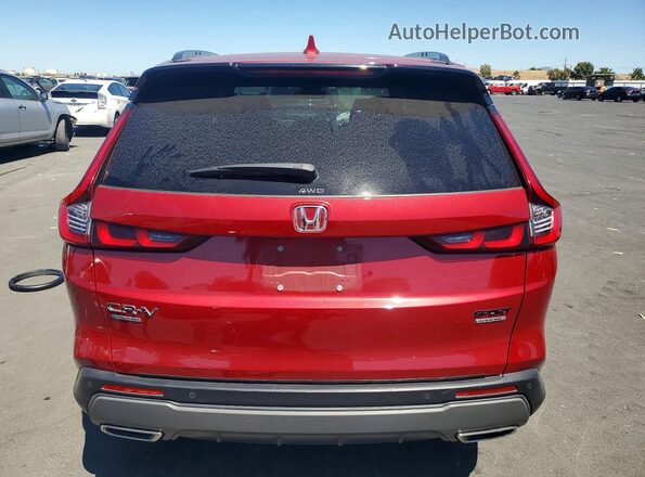 7FARS6H98PE004823 2023 HONDA CR-V Red Հետևի տեսք