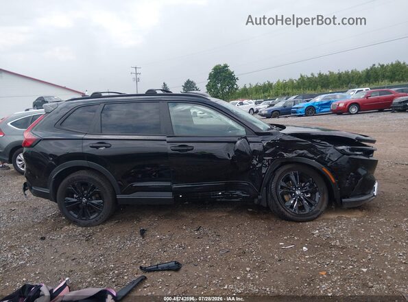 7FARS6H98TE048203 2026 HONDA CR-V Black Вид задньої частини салону