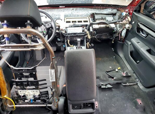 7FARS6H99PE009125 2023 HONDA CR-V Red Вид панелі приладів