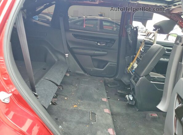 7FARS6H99PE009125 2023 HONDA CR-V Red Вид задньої частини салону