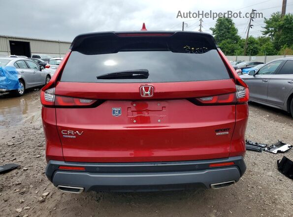 7FARS6H99PE009125 2023 HONDA CR-V Red Вид ззаду
