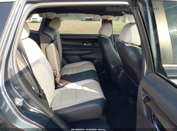 7FARS6H99PE011814 2023 HONDA CR-V Gray VIN კოდის სტიკერის ხედი