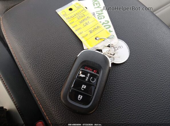 7FARS6H99PE026894 2023 HONDA CR-V Blue Вид панелі приладів