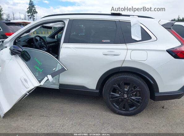 7FARS6H99SE088059 2025 HONDA CR-V White Widok wnętrza 360 stopni