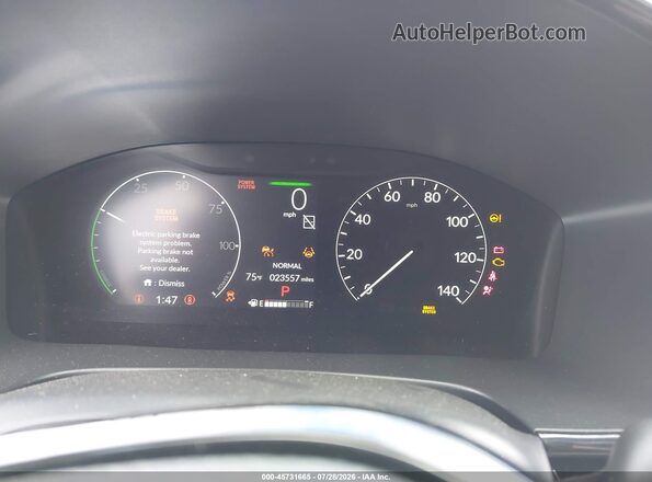7FARS6H99SE088059 2025 HONDA CR-V White Widok tylnych siedzeń