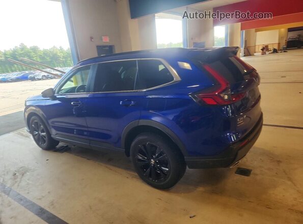 7FARS6H9XPE024443 2023 HONDA CR-V Blue Trasero izquierdo