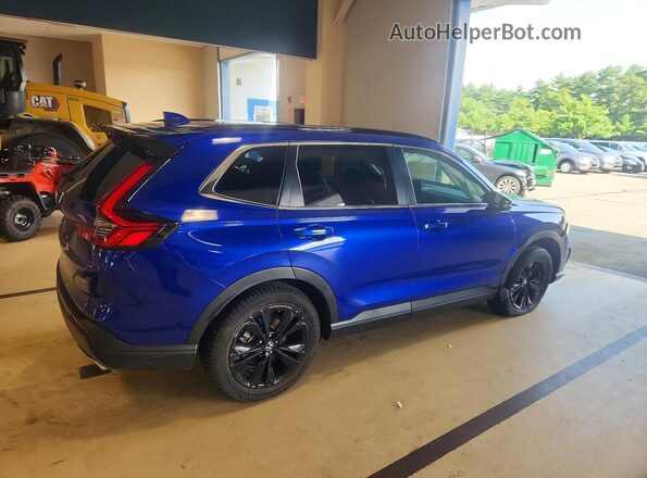 7FARS6H9XPE024443 2023 HONDA CR-V Blue Trasero derecho
