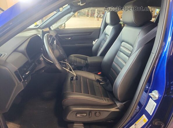 7FARS6H9XPE024443 2023 HONDA CR-V Blue Vista interior delantera
