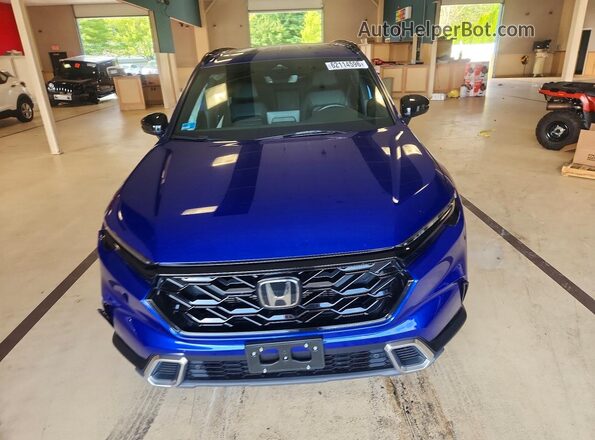 7FARS6H9XPE024443 2023 HONDA CR-V Blue Vista frontal