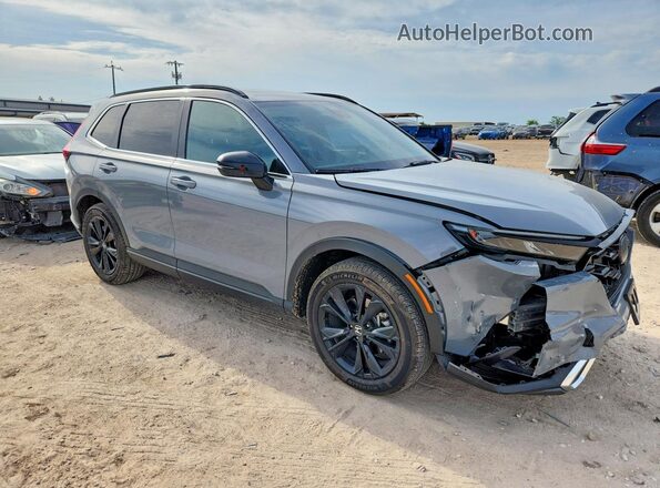 7FARS6H9XRE002042 2024 HONDA CR-V Серый Передняя правая четверть