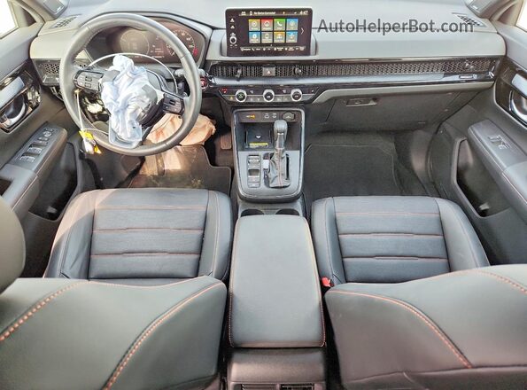 7FARS6H9XRE002042 2024 HONDA CR-V Серый Вид панели приборов