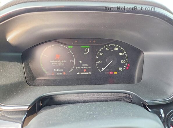 7FARS6H9XRE002042 2024 HONDA CR-V Серый Вид щитка приборов