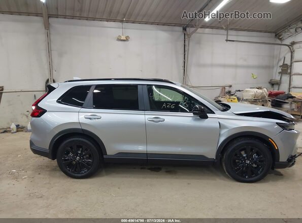 7FARS6H9XTE130188 2026 HONDA CR-V Silver Widok wnętrza z tyłu