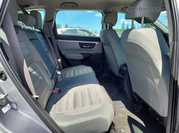 7FART6H26LE014857 2020 HONDA CR-V Silver უკანა სალონის ხედი