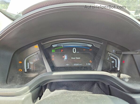 7FART6H26LE014857 2020 HONDA CR-V Silver ხელსაწყოთა პანელის ხედი