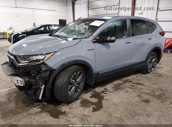 7FART6H51LE008829 2020 HONDA CR-V Light Blue წინა მარცხენა ხედი სამი მეოთხედიდან