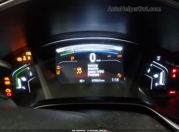 7FART6H51LE008829 2020 HONDA CR-V Light Blue უკანა სავარძლების ხედი