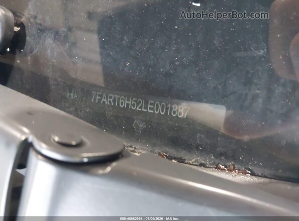 7FART6H52LE001887 2020 HONDA CR-V White Widok komory silnika