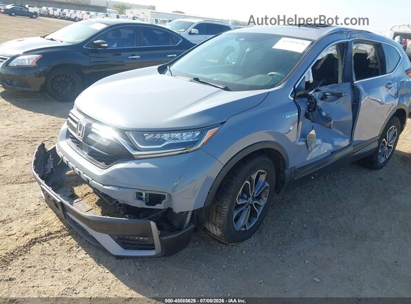 7FART6H55ME016675 2021 HONDA CR-V Light Blue Դիմացի տեսք