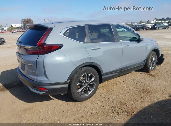 7FART6H55ME016675 2021 HONDA CR-V Light Blue Հետևի աջ
