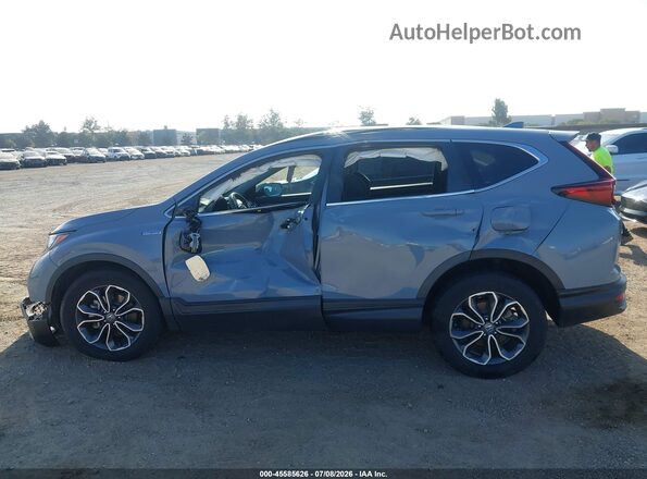 7FART6H55ME016675 2021 HONDA CR-V Light Blue Սալոնի հետևի տեսք