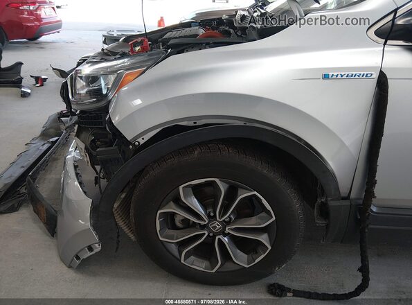 7FART6H56ME015406 2021 HONDA CR-V Silver Front view