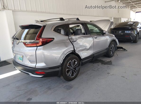 7FART6H56ME015406 2021 HONDA CR-V Silver Rear right