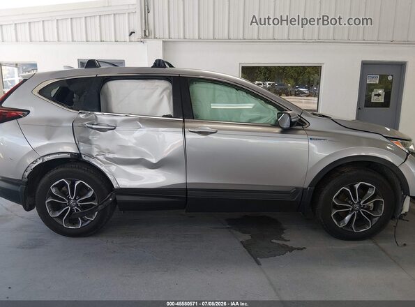 7FART6H56ME015406 2021 HONDA CR-V Silver Rear interior view